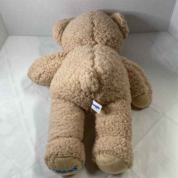 Snuggle Fabric Softener Teddy Bear Plush Stuffed Animal New England Toy 15” Vtg - Picture 4 of 10
